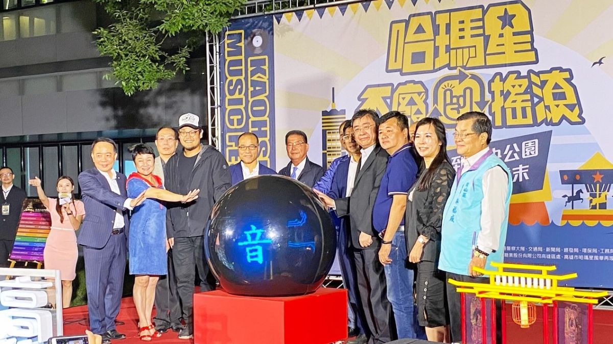 ▲高雄市副市長葉匡時率領市府團隊發布兩大亮點活動。（記者張文晃攝）