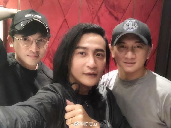 ▲五月天繼F4之後，傳出想促成「小虎隊」合體，阿信疑似早就和吳奇隆（右起）取得聯繫，與陳志朋、蘇有朋則還在聯絡中。（圖／微博＠陳志朋）