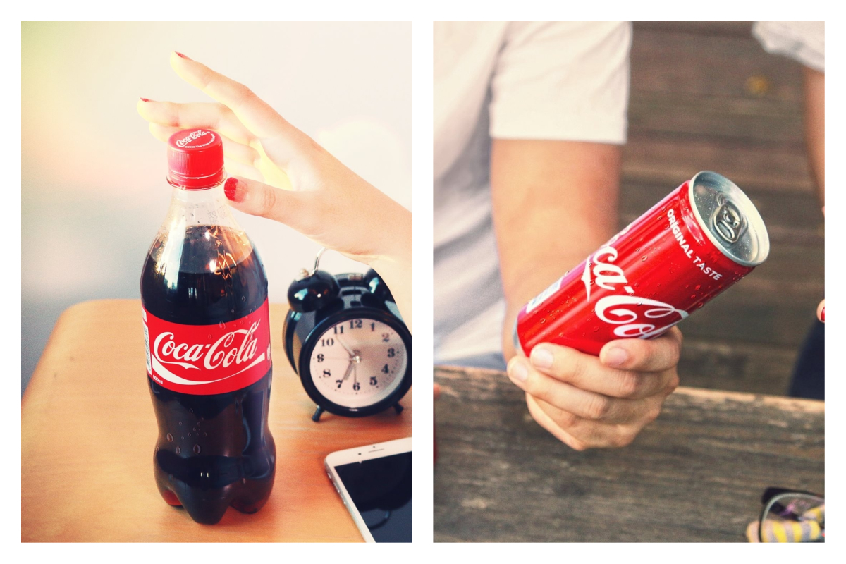 ▲罐裝 vs 瓶裝可樂口感誰勝？（圖／翻攝自 Coca-Cola 臉書）