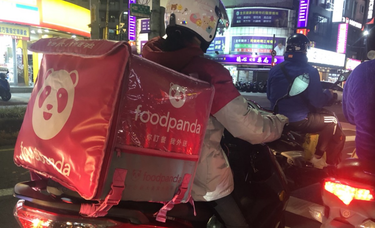 ▲路上時不時都能看見外送員身影。（示意圖非當事人／NOWnews資料照片）
