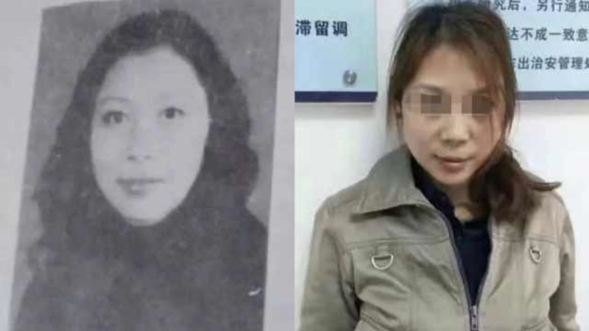 ▲色誘並與男友殺害至少 7 人的大陸女子勞榮枝，逃亡 20 年，日前終於在廈門落網。（圖／翻攝自梨視頻）