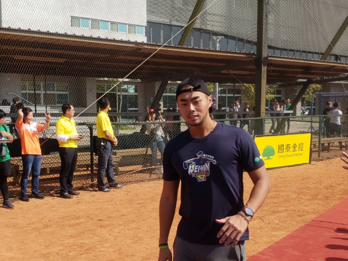 ▲旅美好手林家正。（圖／黃建霖攝）