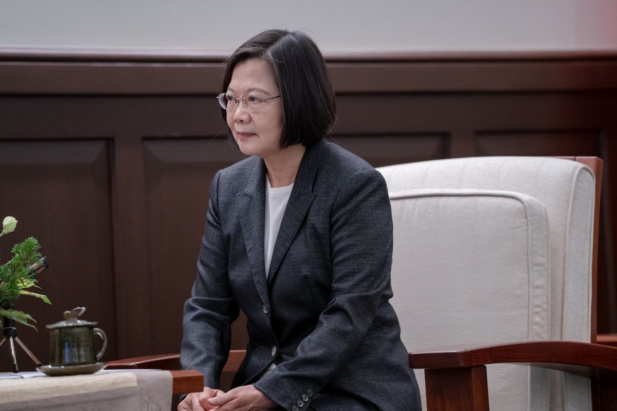 蔡英文總統。（圖 / 總統府提供）