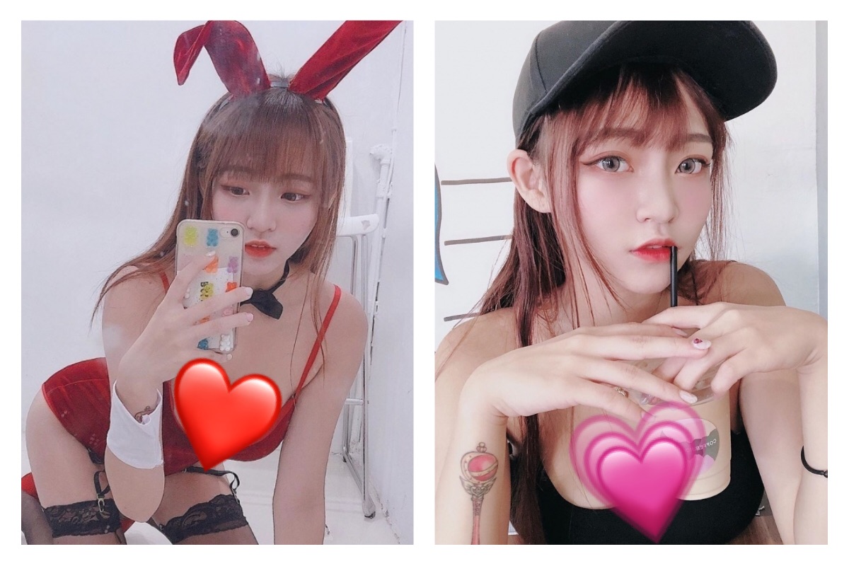 ▲呆萌直播主「銷魂事業線」全炸出！粉絲大驚。（圖／翻攝自 95_mizuki IG ）