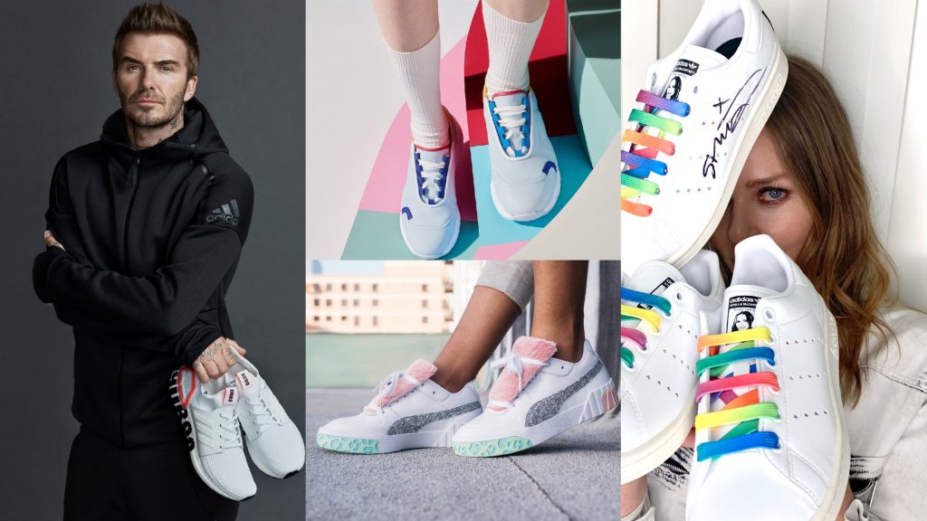 ▲每個人鞋櫃都有的小白鞋，秋冬推陳出新，每一雙都想要。（圖／adidas 、Stella McCartney、CAMPER、PUMA）