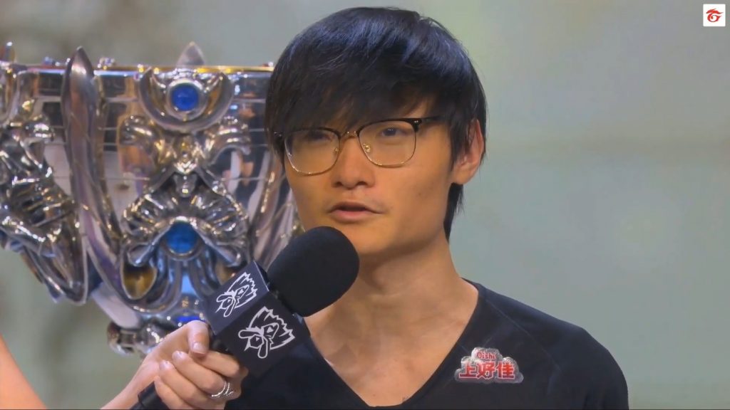 《英雄聯盟》四強賽後FPX 的打野選手 Tian 接受了訪問   圖：翻攝自 Garena eSports YouTube頻道