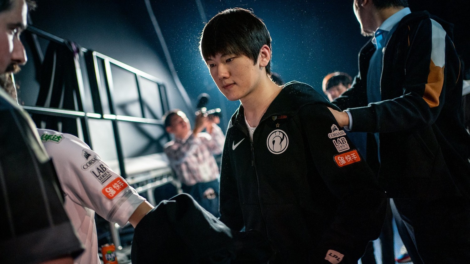 中國戰隊Invictus Gaming（iG）飲恨止步四強 圖：翻攝自LoL Esports Photo Flickr