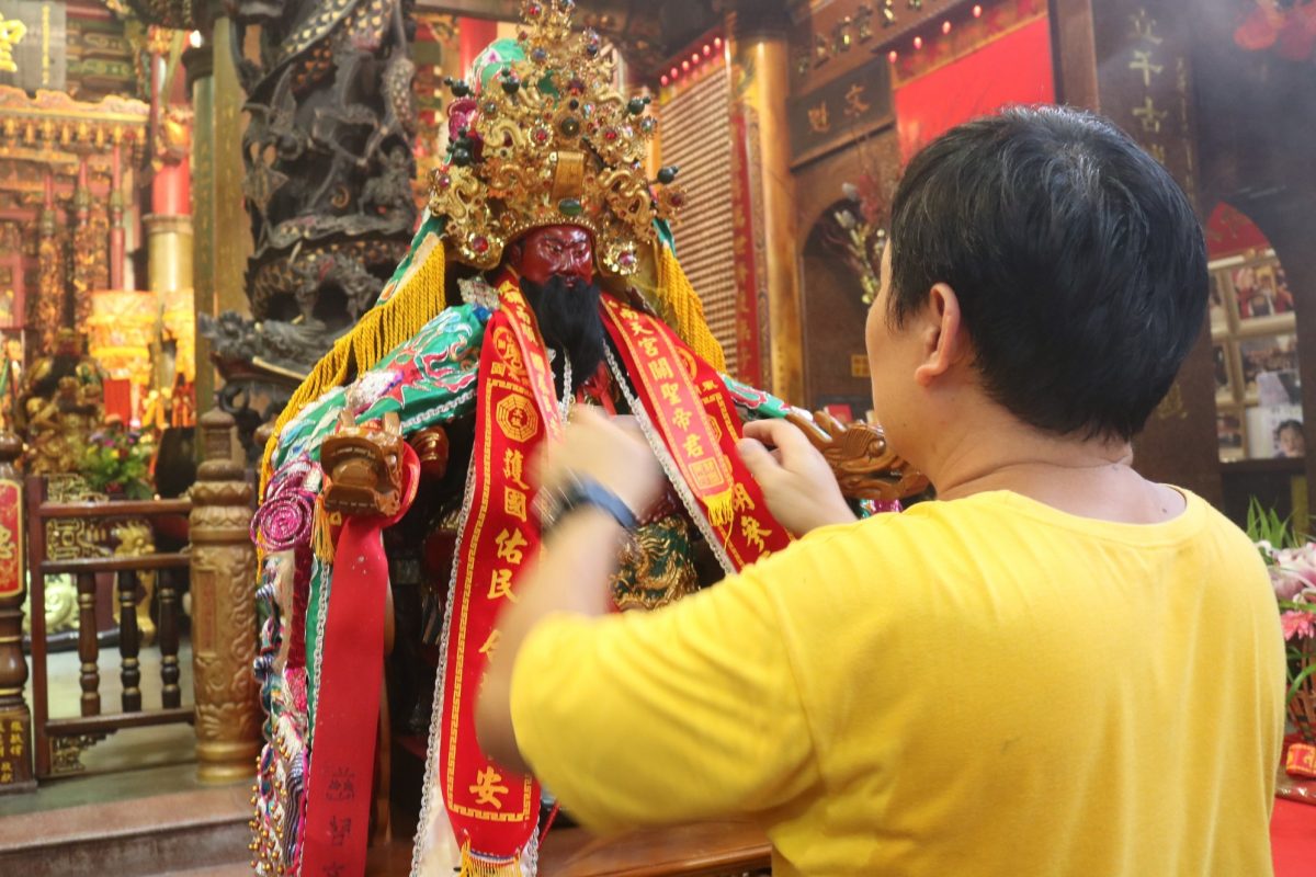 關聖帝君。（圖／翻攝自台中南天宮粉專）