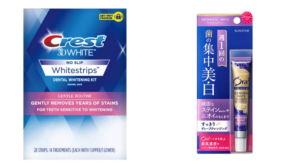 ▲Ora2 極緻璀璨亮白護理牙膏沁香薄荷 NT$289、Crest 3D White美白牙貼14次 NT$999。（圖／Ora2、Crest ）