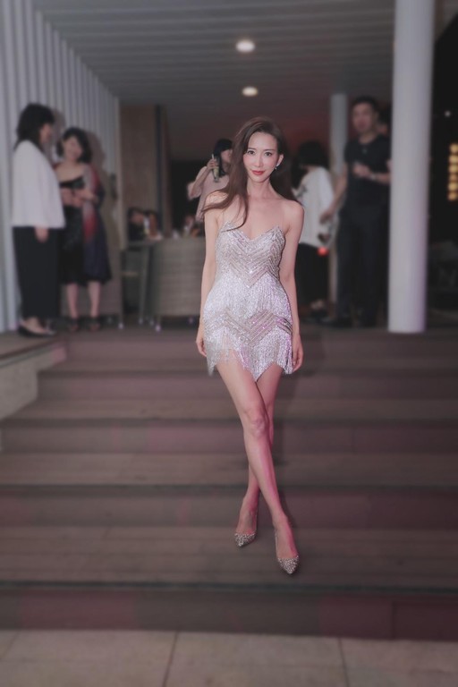 ▲林志玲在After Party玩得很開心。（圖／林志玲工作室）