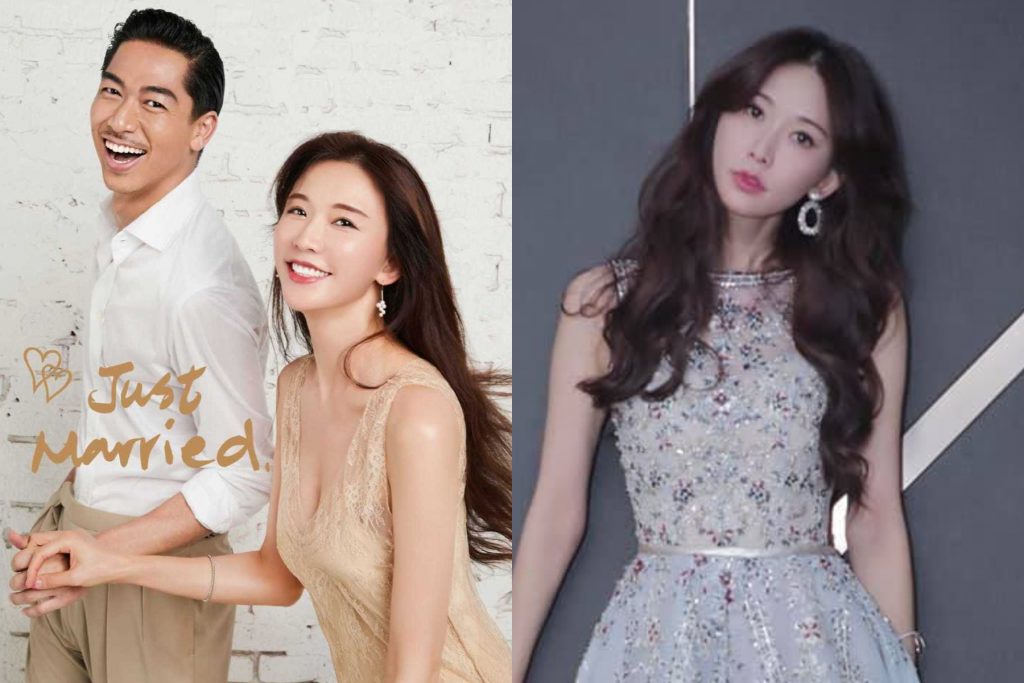 ▲林志玲（右）近日上蔡康永主持的節目，自爆是她主動向AKIRA（左圖左）求婚。（圖／取自林志玲臉書）