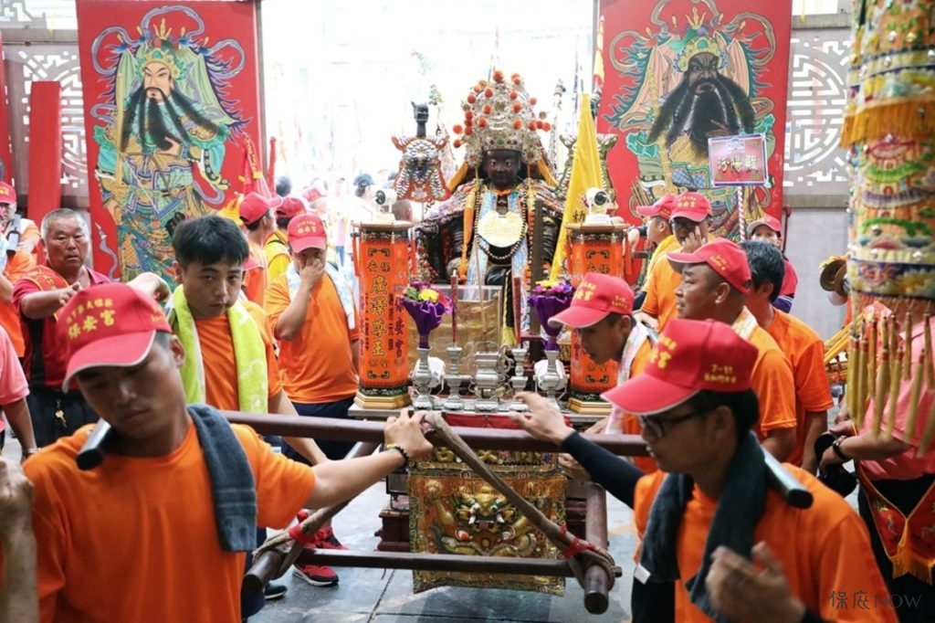 大塭寮保安宮廣澤尊王。（圖／數位島嶼，趙守彥攝）