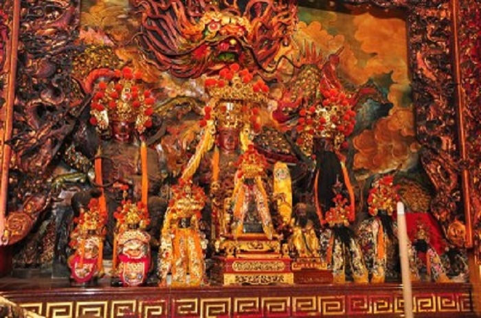 永昌宮眾神。（圖／文化資源地理資訊系統，周宗楊攝）