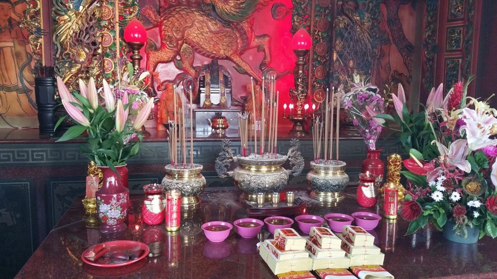 冬至拜拜。（圖／翻攝自鶯歌鳳鳴福德宮開基土地公粉專）