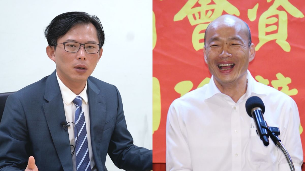 ▲時代力量立委黃國昌與高雄市長韓國瑜。（圖／NOWnews資料照片）