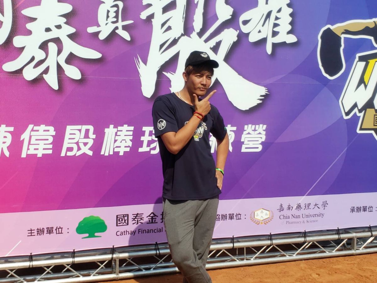 ▲旅美左投王維中。（圖／黃建霖攝）