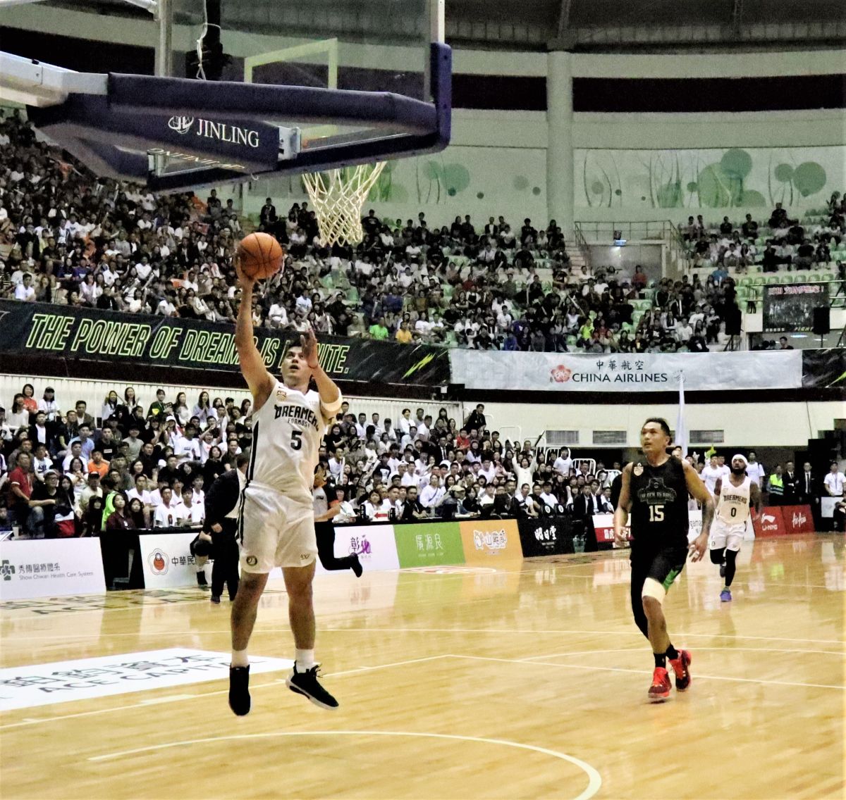 ▲ABL寶島夢想家，「阿美族戰士」楊敬敏（圖／鍾東穎攝 ,2019.12.01）