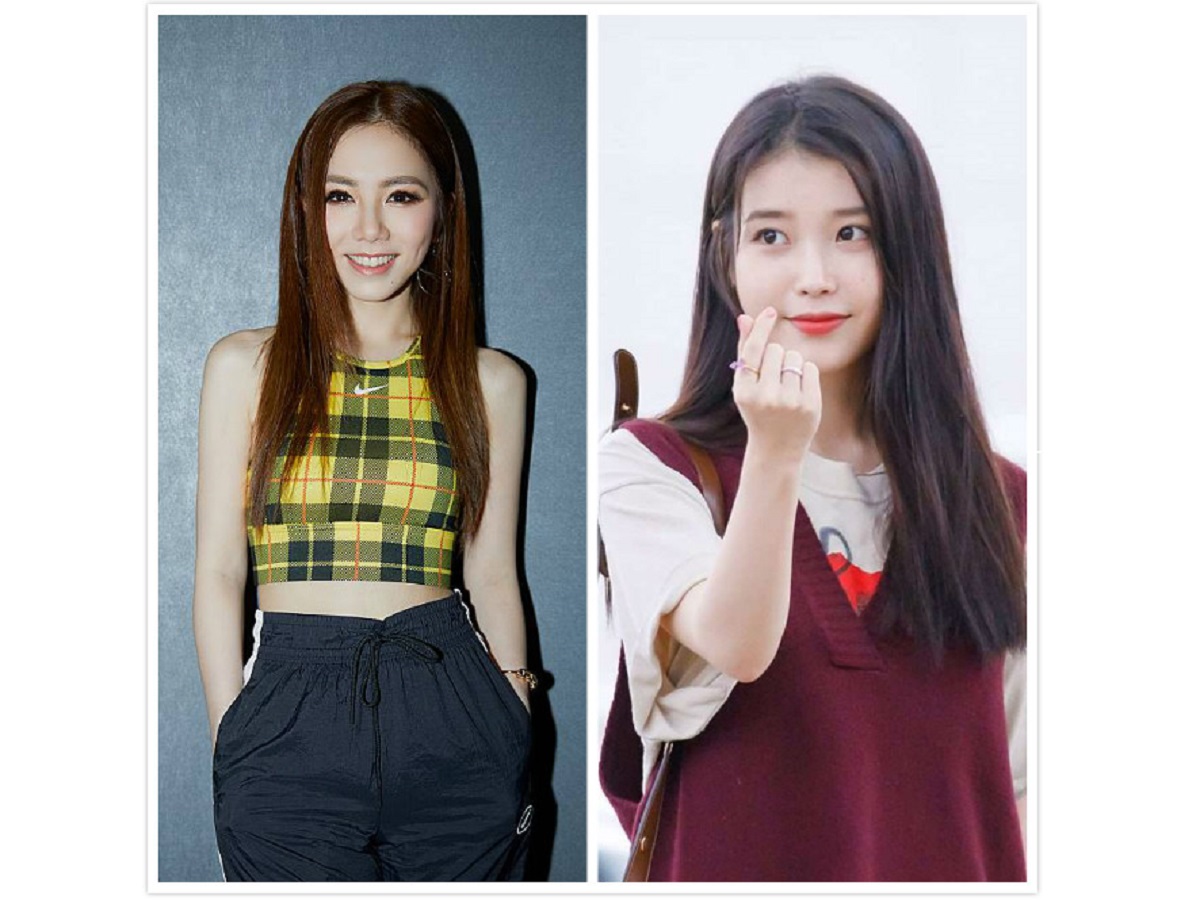 ▲「 IU vs 鄧紫棋」比較喜歡誰？全場答案一致：選都不用選。（圖／G Nation Ltd.&IU IG）