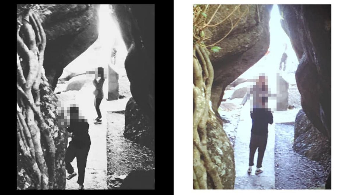 ▲有媽媽上網抱怨，自己的兒子備占用景點的情侶大罵。（圖／翻攝爆廢公社）