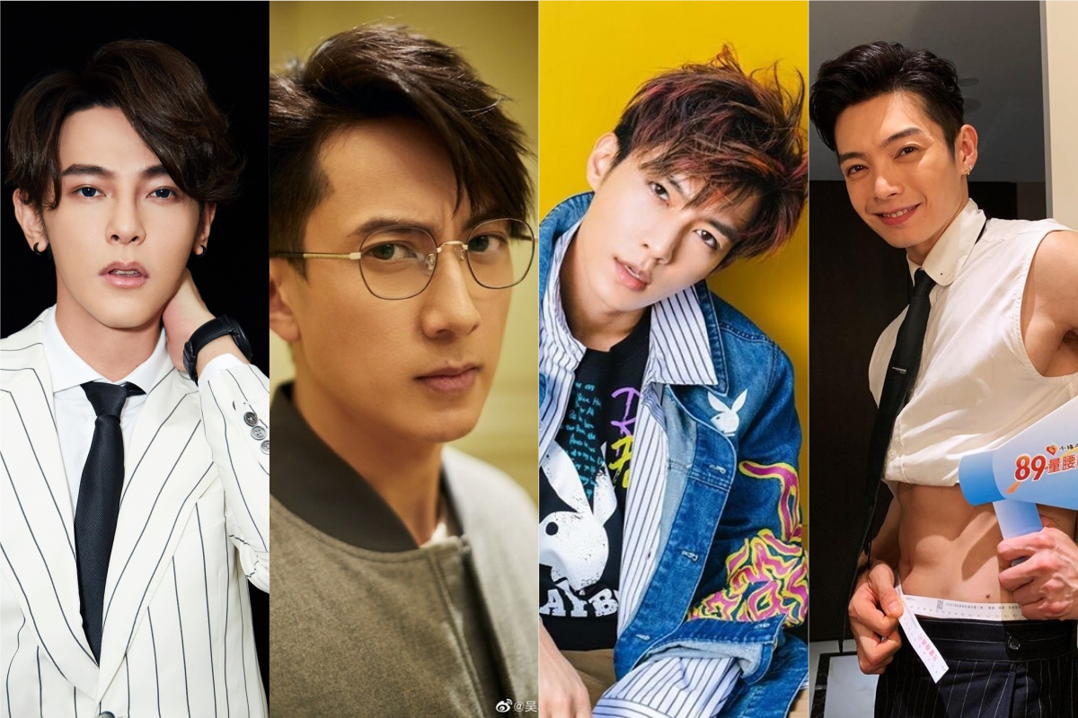 ▲圖左至右為汪東城、吳尊、炎亞綸、辰亦儒。（圖／取自 IG ）