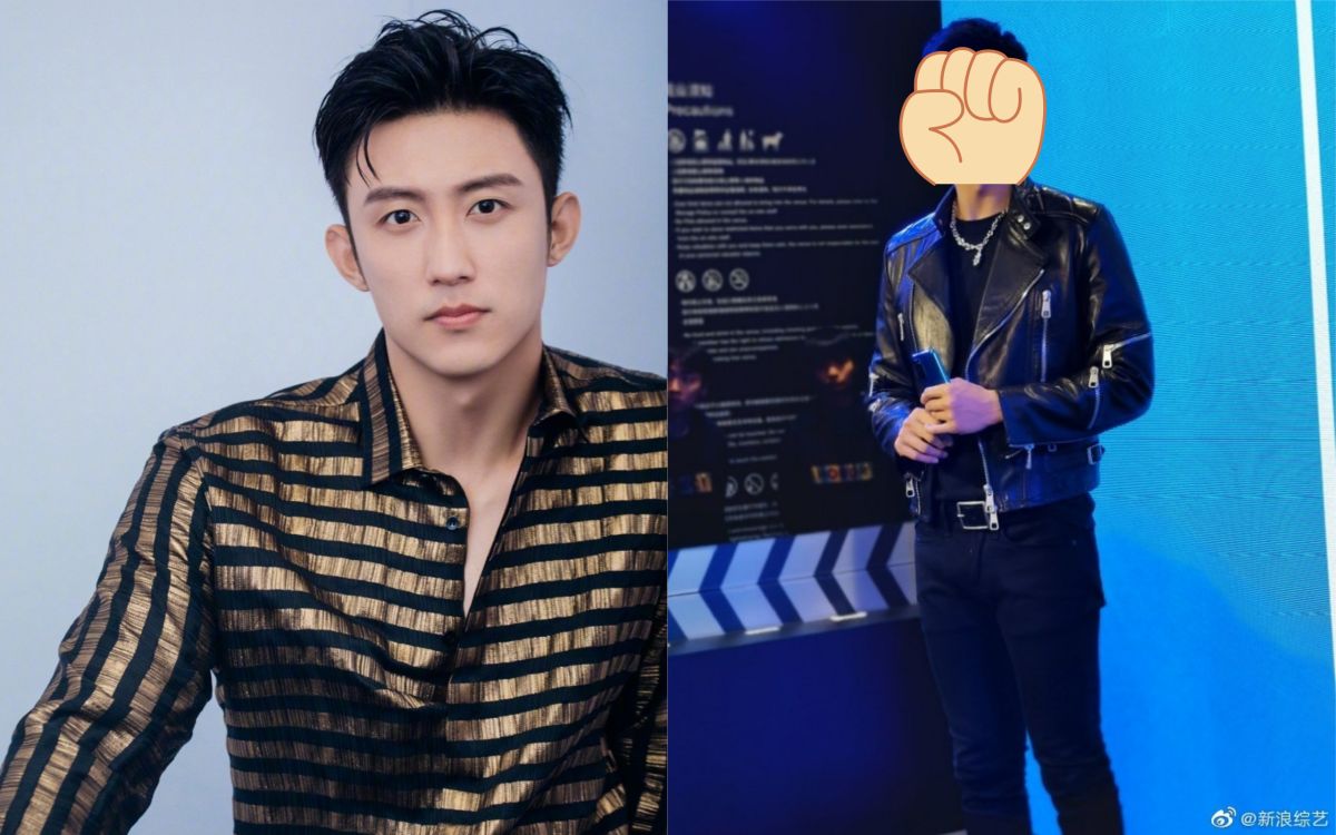 ▲高以翔逝世第6天，黃景瑜低調復工，整個人瘦了一大圈。（圖／微博）