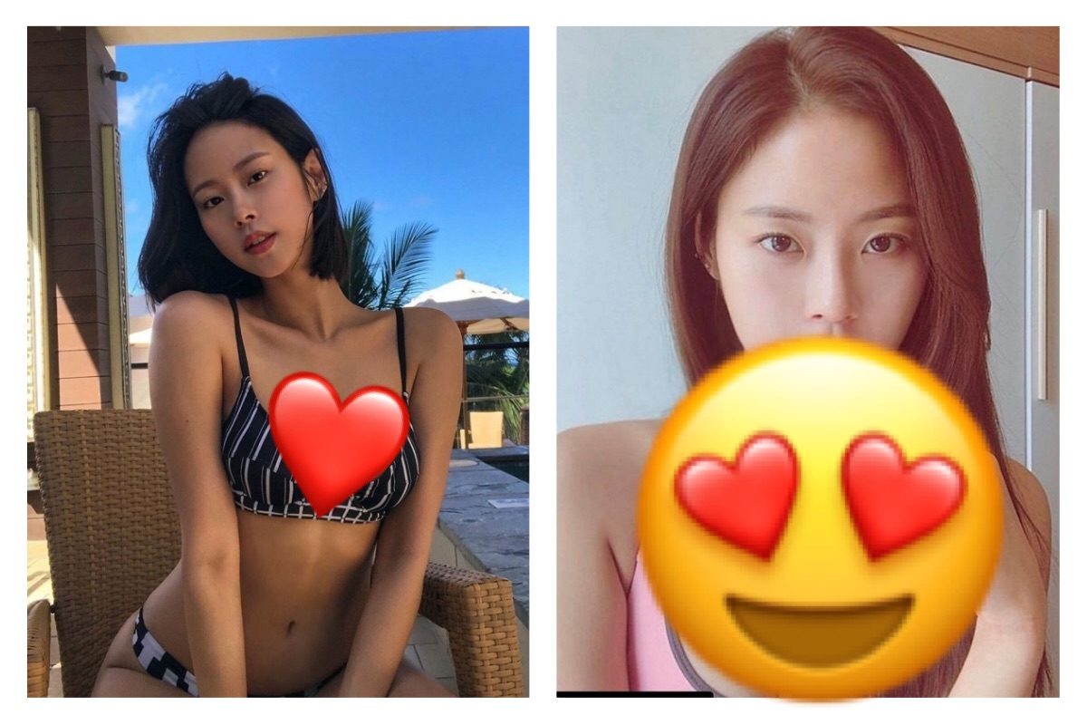 ▲氣質健身妹深V炸出！自曝「1誘人動作」。（圖／翻攝自 lovelyjoohee IG ）