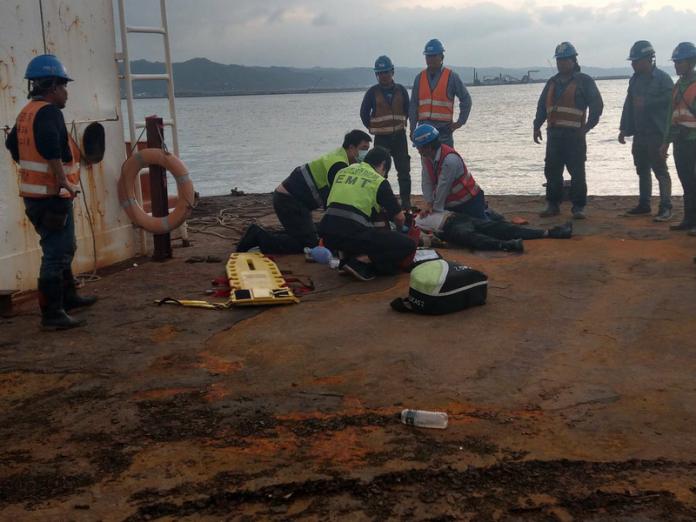 台北港口七人落海 三名外籍移工身亡
