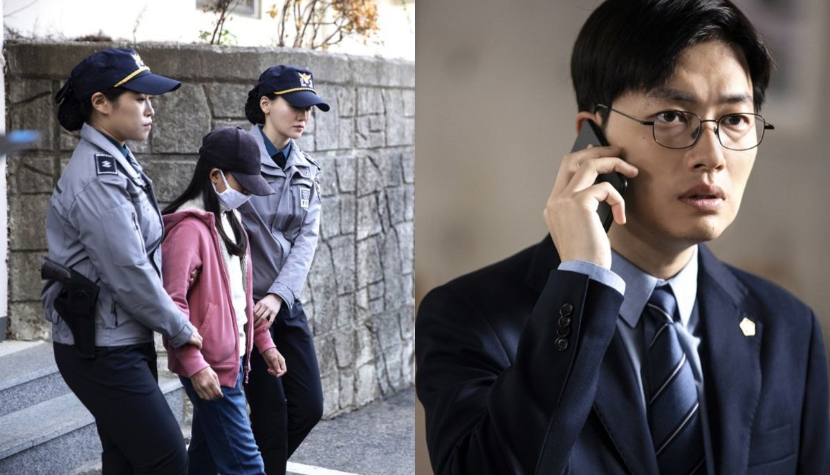 ▲片中童星跟李東輝「自白」殺了弟弟。（圖／車庫娛樂）