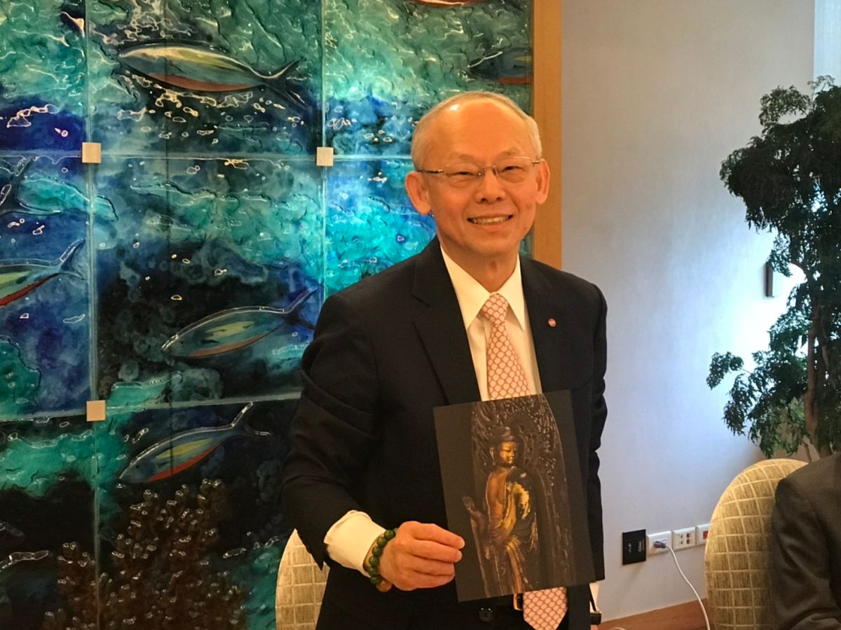 ▲永豐金首席經濟學家黃蔭基談2020年經濟展望。（圖／記者顏真真攝）