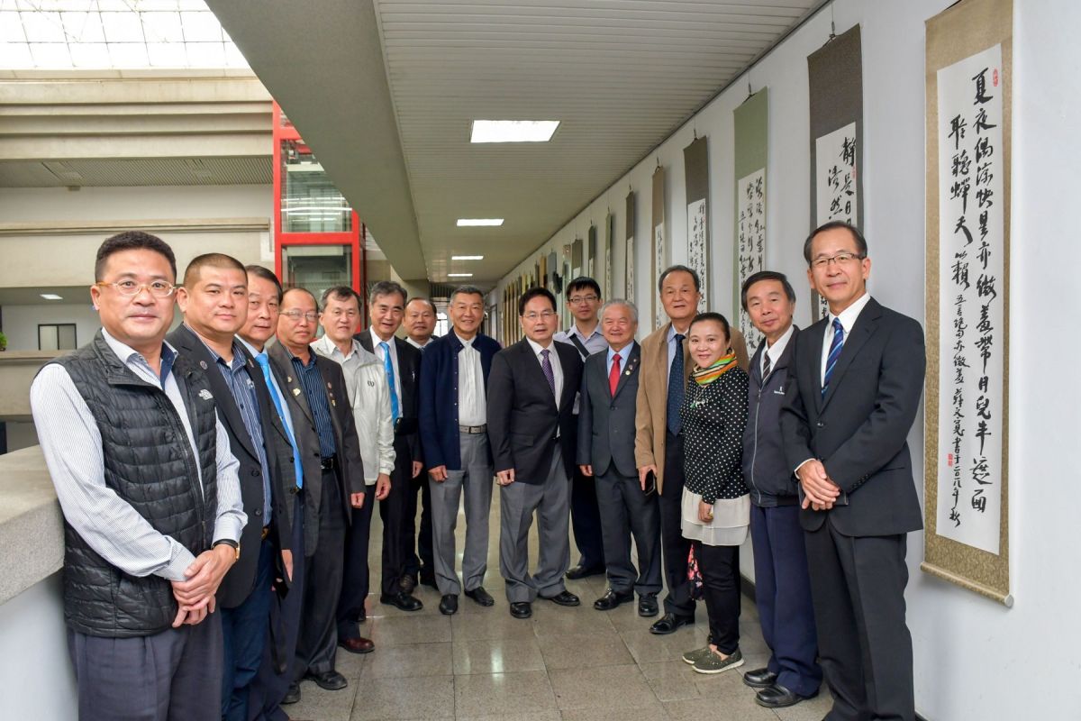 ▲蘇文寬書法個展，展期自即日起至12月底止，在雲林縣警察局文藝走廊展出。（圖／記者洪佳伶攝 , 2019.12.04）
