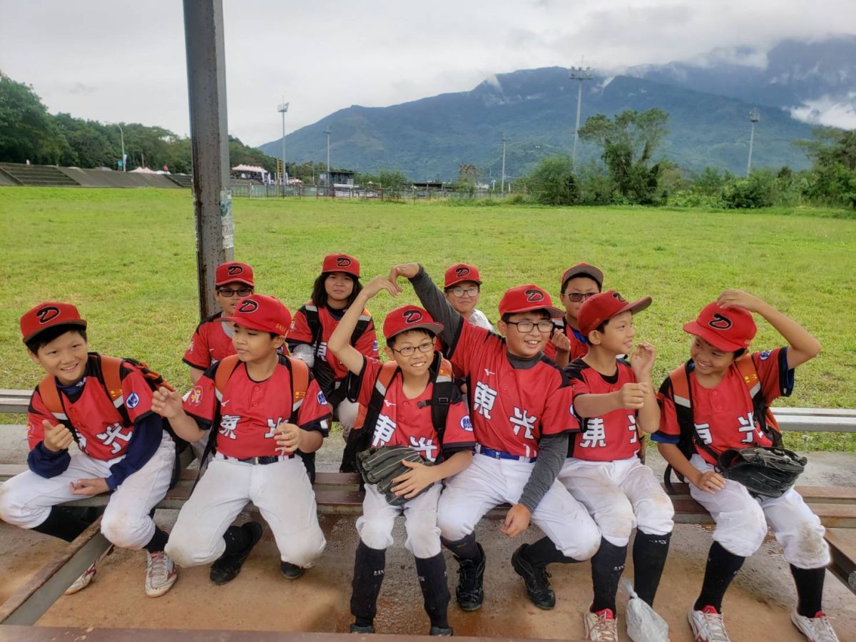 基隆市東光國小少棒隊。（圖／黃建霖攝）