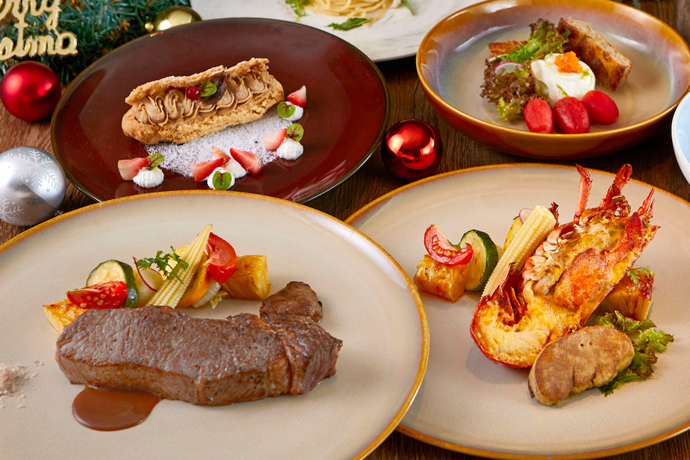 ▲台北慕軒飯店特別推出聖誕節及跨年餐飲活動，年終大回饋推出買1送1優惠。（圖／業者提供）