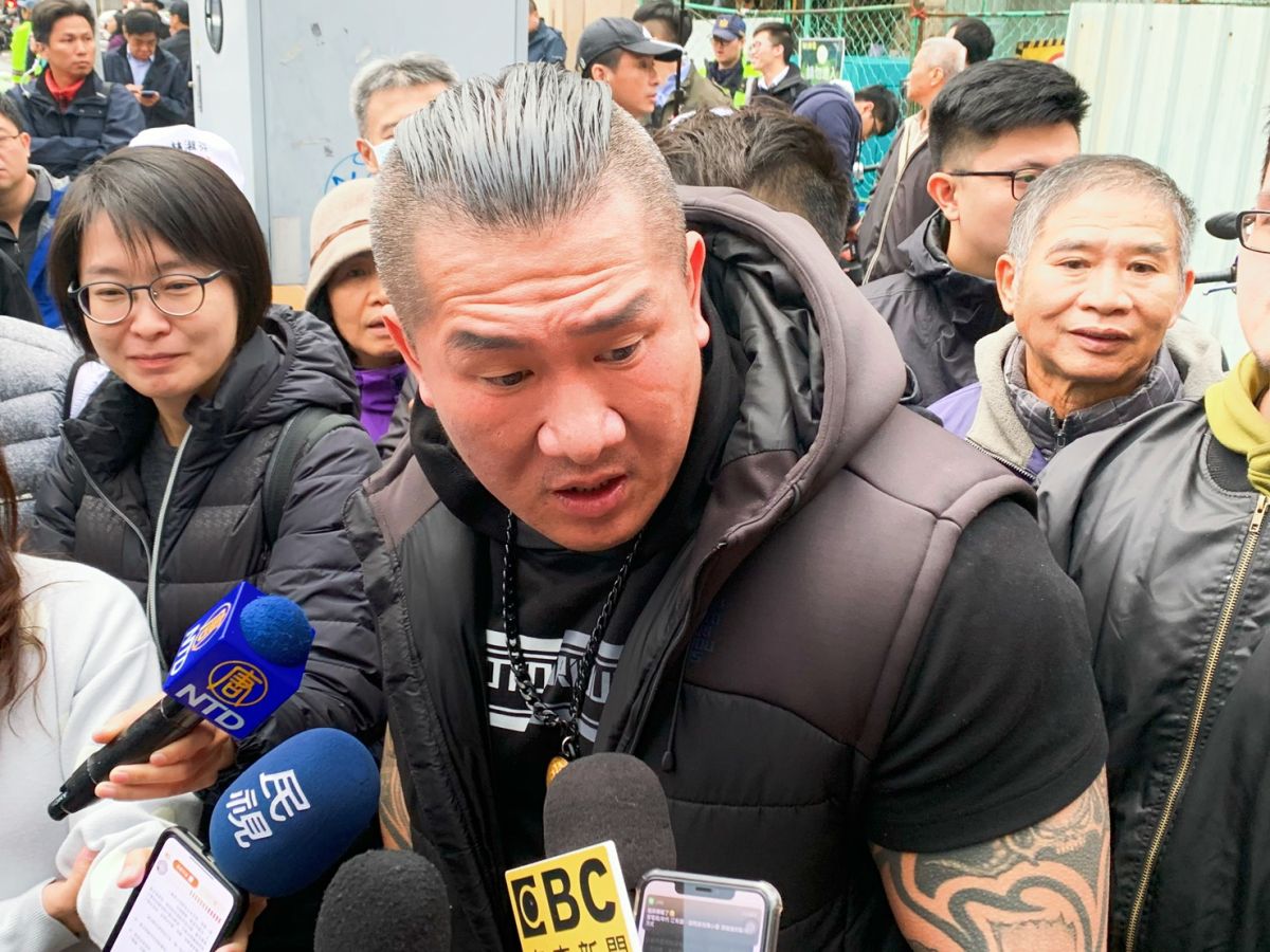 ▲館長今站台蘆洲區立委候選人林淑芬時回應，他如果有拿錢就抓去關，國民黨怎麼不說他們有拿中國錢？（圖／記者宋原彰攝，2019.12.07）