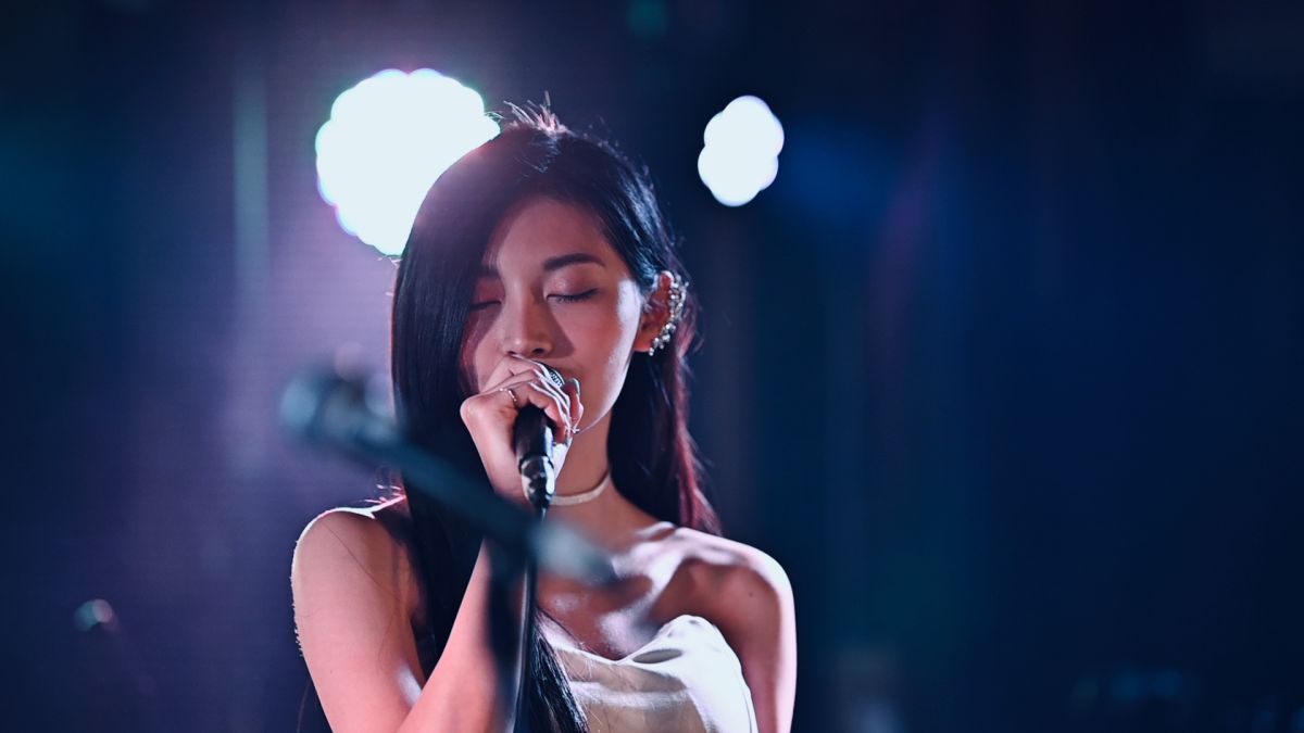 ▲祈錦鈅的最新的翻唱歌MV 〈不敢哭〉上線。（圖／固力狗娛樂提供）