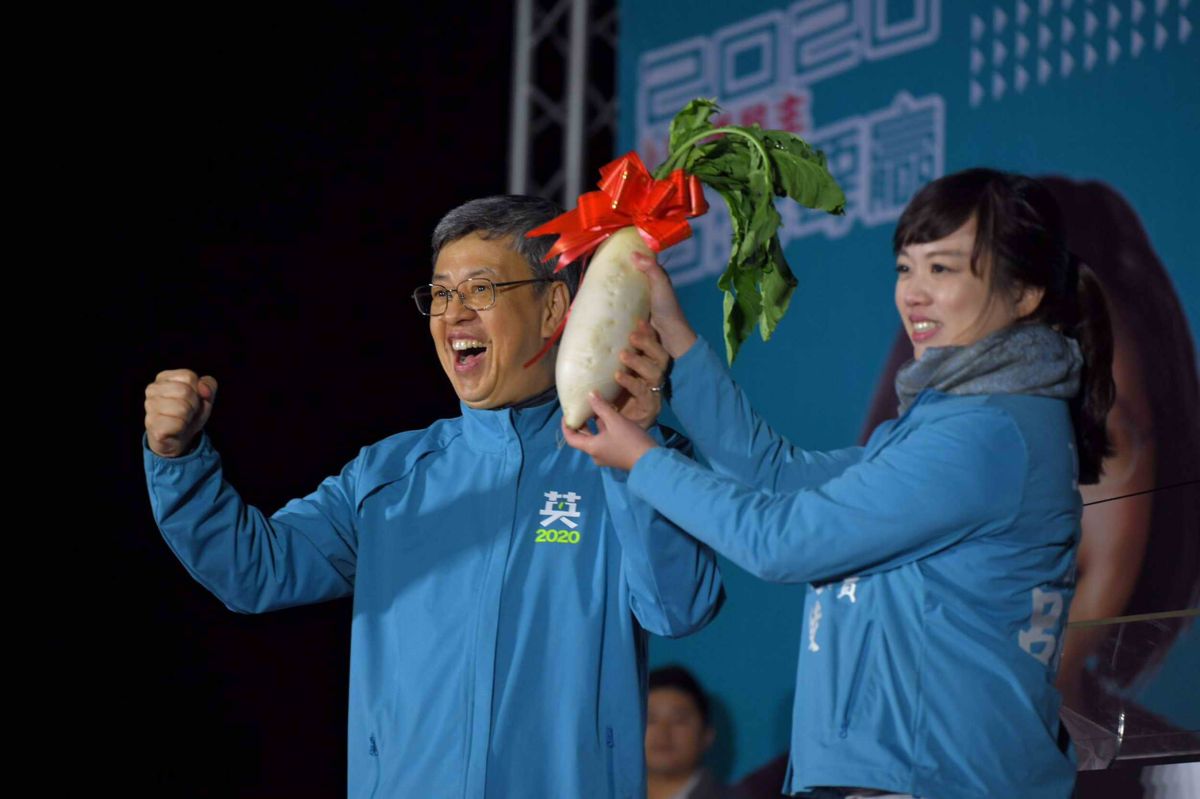 ▲副總統陳建仁希望大家繼續支持呂孫綾連任，2020不只是台灣要贏，更是主權要贏、人權要贏、民主自由要贏。（圖／立委呂孫綾辦公室提供）