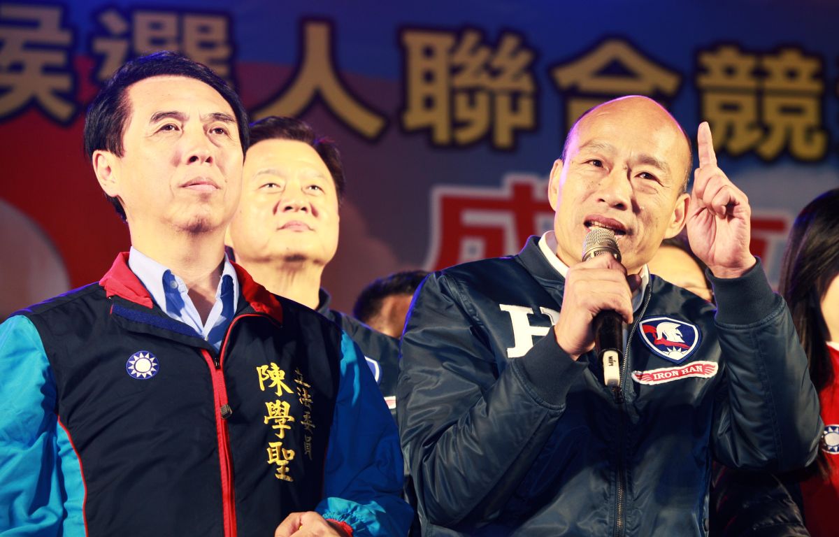 ▲蔡英文上任3年半來，台灣年度代表字四年來分別是「苦」、「茫」、「翻」、「亂」、若蔡繼續連任，未來4年將會是「慘、慘、慘、慘」。（圖／記者李春台攝, 2019.12.08）