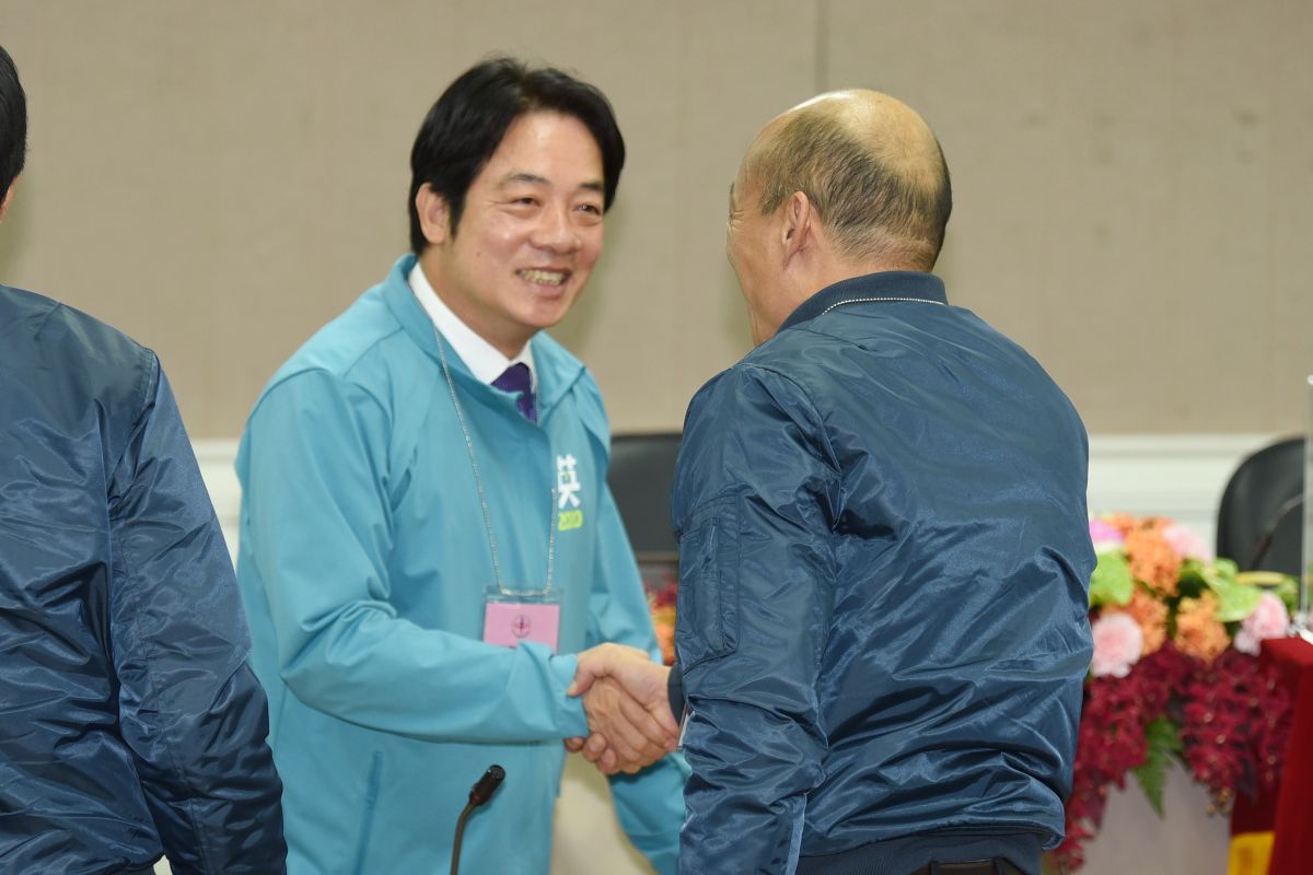 ▲賴清德與韓國於9日至中選會進行總統大選參選人號次抽籤。（圖／記者陳明安攝）