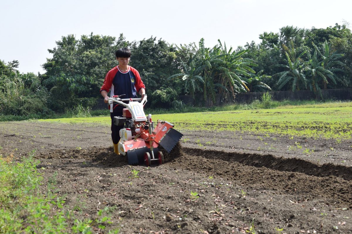 ▲農場經營科戴長艾在農場經營職種榮獲金手獎。（圖／記者洪佳伶攝 , 2019.12.09）