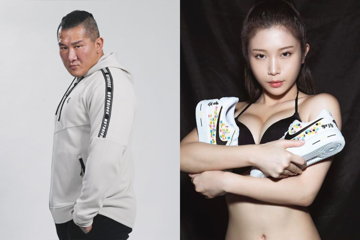 ▲雞排妹這張照片被說像館長（陳之漢）。（圖／翻攝臉書、IG）