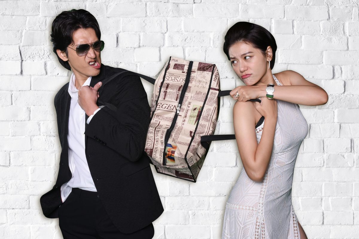 ▲邵翔、小蠻首度同台演出。（圖／緯來提供）