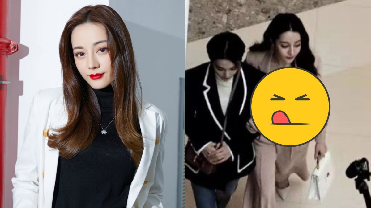 ▲迪麗熱巴「上帝視角」照瘋傳。（圖／微博）