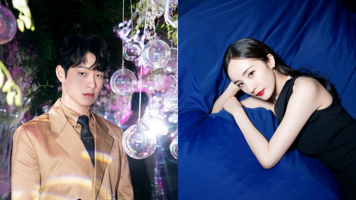 ▲魏大勛與楊冪傳出緋聞。（圖／翻攝微博） 