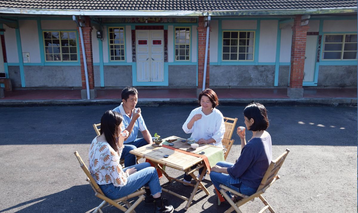 ▲阿里山管理處盛邀愛茶人士來山中古厝喝茶。（圖/阿管處提供，2019.12.11）