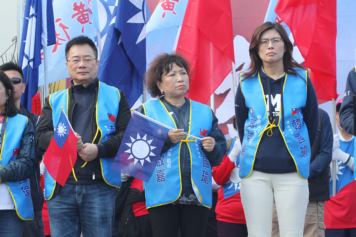 ▲鄭麗文（右一）請辭國民黨立院黨團書記長，總召費鴻泰表示會持續慰留她。（圖／NOWnews資料照）