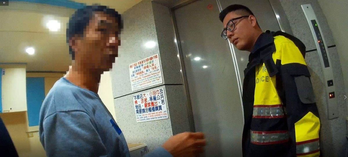 ▲王男被警方找到，才得知自己被通緝。（圖／記者陳聖璋翻攝）