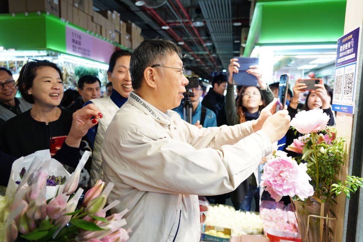 台北市長柯文哲。( 圖 / 台北市政府提供 )