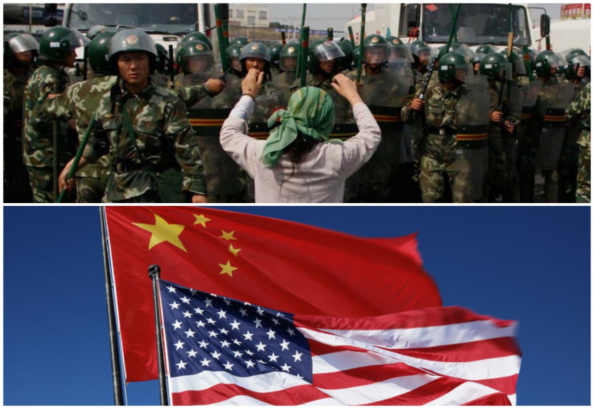 ▲新疆議題成為美中貿易戰之間的新戰場。（圖／美聯社／達志影像／網路）