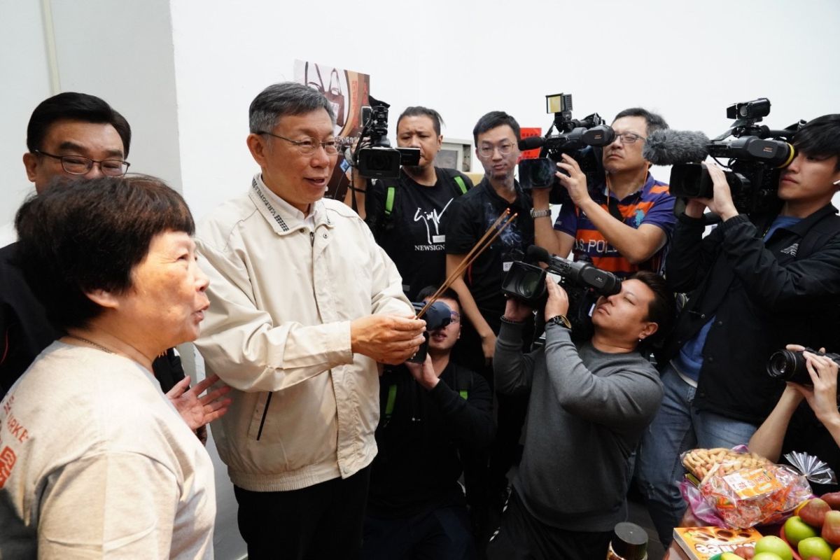 台北市長柯文哲。(圖 / 台北市政府提供 )