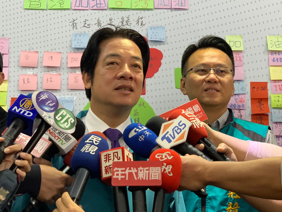 ▲民進黨副總統候選人賴清德反批，韓國瑜有什麼方法，如果不贊成農委會的作法，那韓市長你的方法是什麼？不妨向大家做說明。(圖／柳榮俊翻攝2019.12.13)