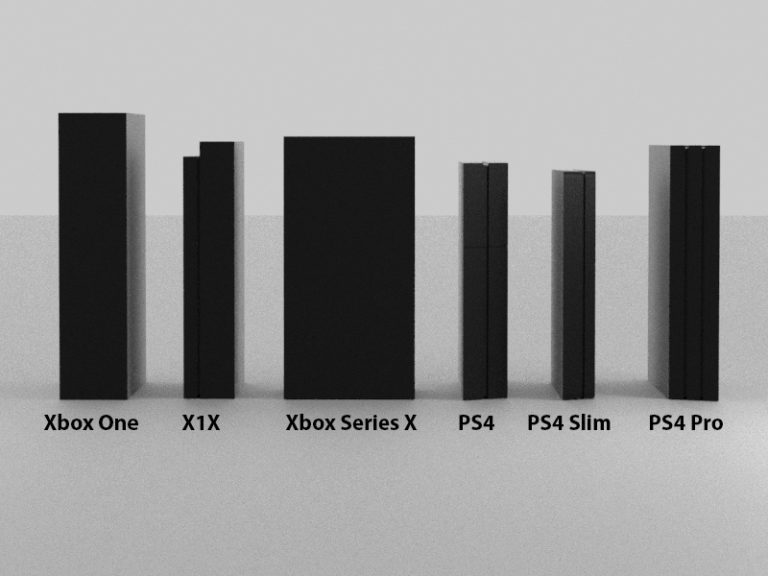 夠大！微軟新主機Xbox Series X與本世代主機對比圖
